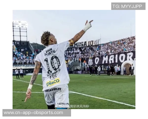 老朋友桑托斯赠送梅西内马尔签名球衣向你致敬情谊永存